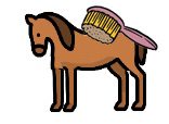 Picto soin cheval